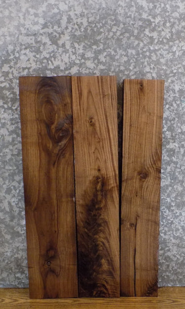 3- Reclaimed Kiln Dried Black Walnut Craft Pack/Lumber Boards 11037-11039